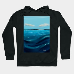 Seaside landscape Hoodie